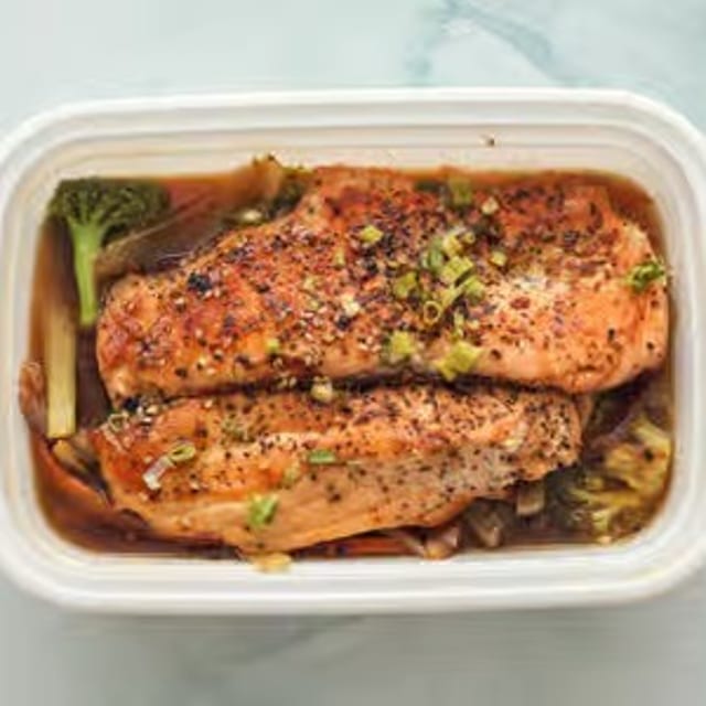 Salmon Teriyaki.