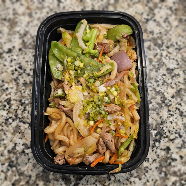 Beef Udon.